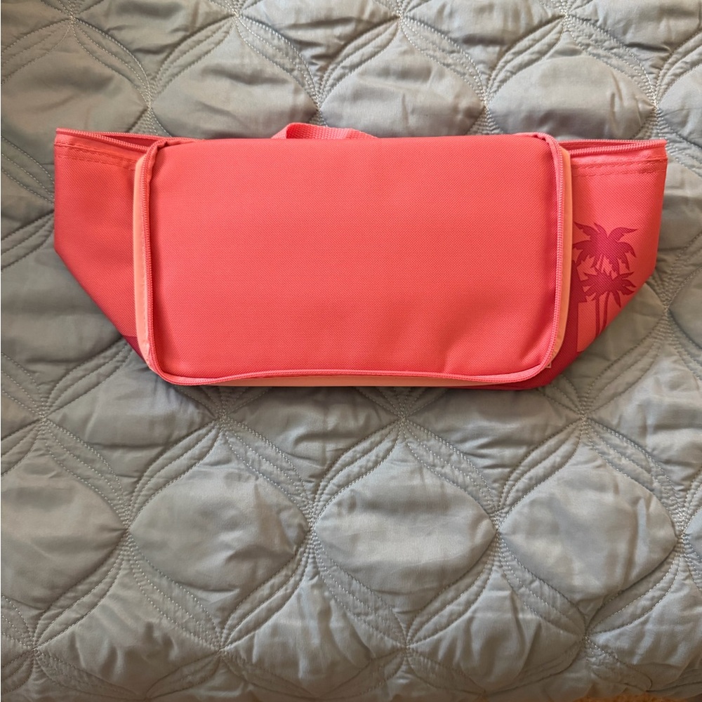 Trader Joe's Pink Insulated Tote Bag NWT - Picture 2 of 2